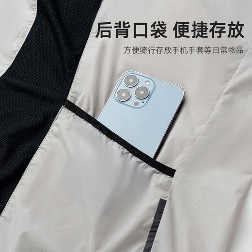 ROCKBROS Cycling Vest Men's and Women's Windproof Vest Breathable Mountain Road Bike Sleeveless Top Cycling Clothing Gray 3XL