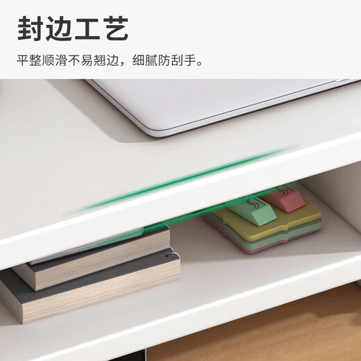 Wang Xingheyue notebook elevated desktop storage computer bracket bracket primary school dormitory table layered elevated storage rack single layer white desktop model