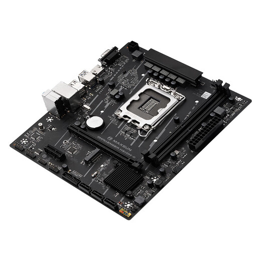 Mingxuan H610m Challenger D4 mit 12100F/12400F Motherboard CPU Set New Desktop WiFi Motherboard Mingxuan H610m D Challenger alleinerziehender Motherboard