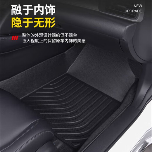 Heniu Volkswagen TPE Car Foot Pads vollständig eingekreist und modifiziertes Spezialzubehör Volkswagen Golf 678 einschichtige Fußpolster