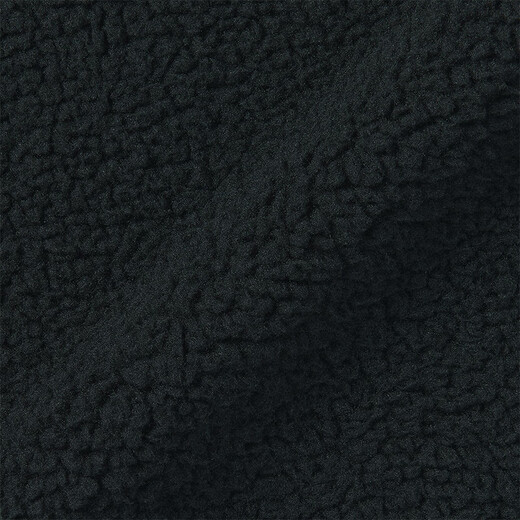 MUJI Men's Long Hair Fleece Vest Men's Men's Vest Vest Vest AB1MXA4A Black L (175/100A)