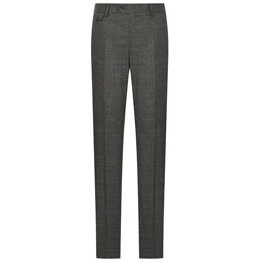 SAINT ANGELO Pure Wool Suit (Pants) Slim Men's Formal Long Pants EBD233261S Gray Coffee 86A