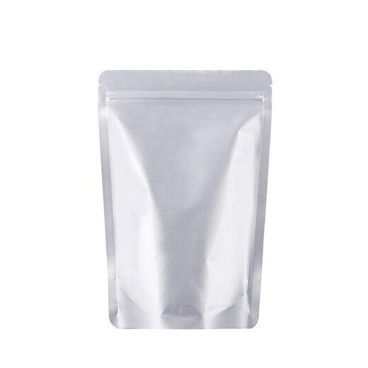 Mrs. Zhuang [rounded corners 14*19cm22 silk/50 pieces] aluminum foil self-sealed bag moisture-proof tea tin foil bag color pure aluminum food packaging bag ZTT-9274B