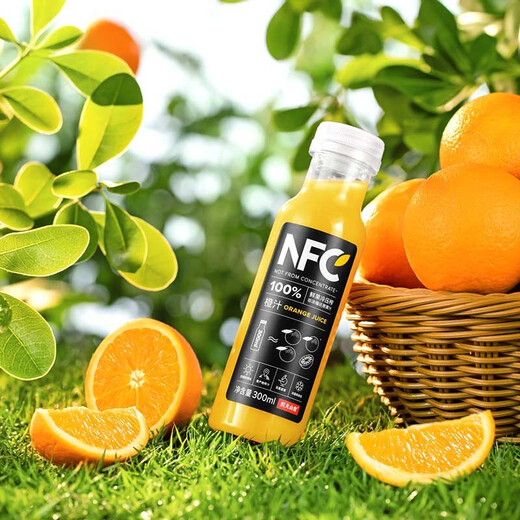Nongfu Spring NFC juice drink 300ml*24 bottles Orange juice mango guava fruit and vegetable juice drinks whole box [produced in November] Orange juice gift box 300ml*10 bottles