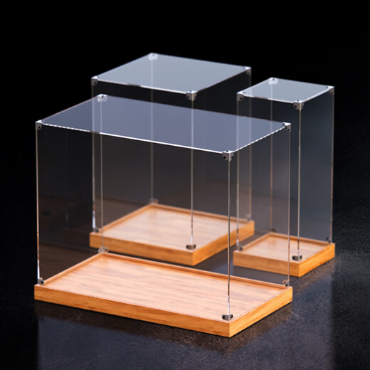 Shimeihui can customize acrylic display box, hand-made dust cover, Lego Gouda building block model, transparent box, toy car storage, length and width 60*40cm, height 50cm