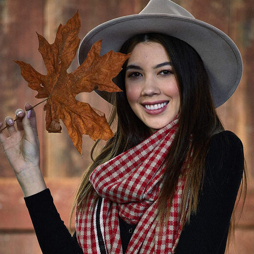 Hadley Wren women's wool panama hat, classic style, all wool material, warm in autumn and winter, gray, one size fits all