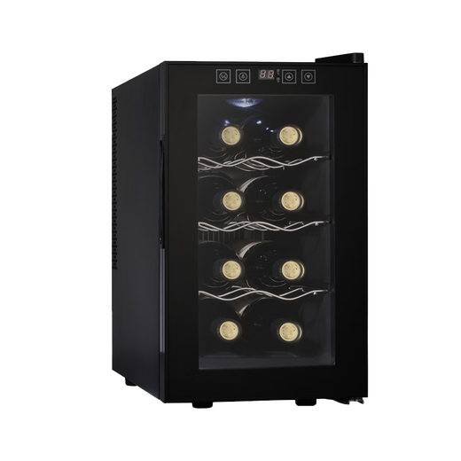 Bacchus red wine cabinet constant temperature wine cabinet home mini small electronic wine cabinet foreign wine wine cabinet built-in storage wine cabinet refrigerated tea constant humidity living room kitchen office small wine cabinet BW-25D1 8-pack 25L