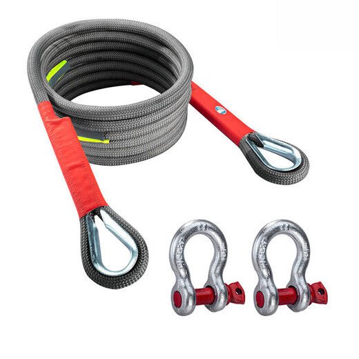 Termina del remolque de automóvil 20 toneladas 30 toneladas de rescate anti-smash en negrita extratiradora de remolque de remolque fuera de carretera resistente especial de desgaste 5 metros 5 toneladas bolsas de almacenamiento de gancho de acero en forma de U