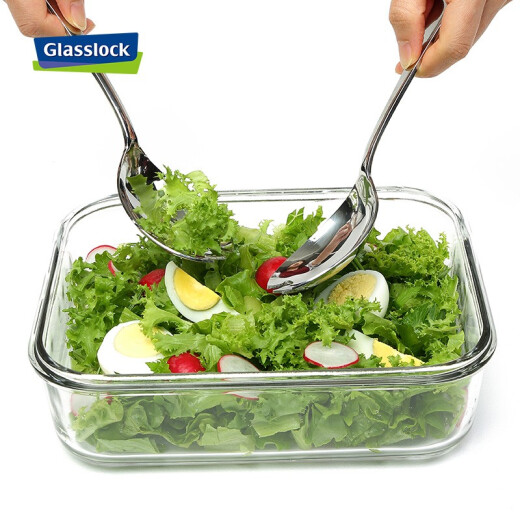 Glasslock importiert hitzebeständigen, fertigen Glas Frischwahrnehmungskasten gefrorene Lunchbox-Beutel 400 ml+695 ml+1090 ml+Gitterbeutel
