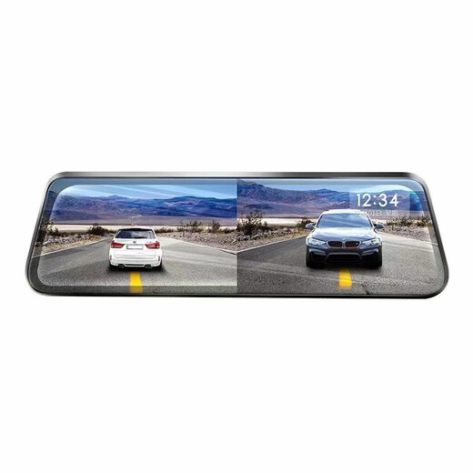 Lenovo dash recorder front and rear dual camera ultra-clear hr17v724-hour parking surveillance reversing image 4K mobile phone interconnected version M8 package installation, get within 32G
