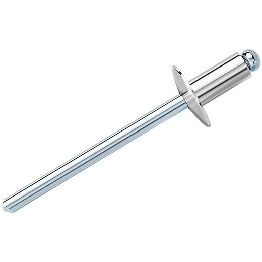 Fengji national standard aluminum large cap blind rivets round head open type large head rivets large flat head automotive rivets M4*16*12 20 pcs