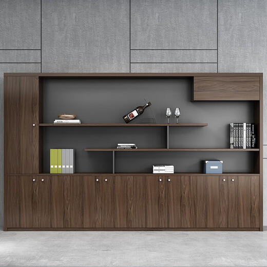 Mu Zhexi's boss table is simple, modern and elegant, office desk and chair, fashionable president's table, 1.6m boss table + boss chair