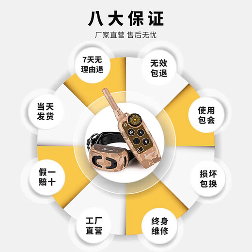 SODOG 新款彩屏遥控训狗器止吠器电击项圈训狗神器防止狗叫防爆冲 KT689-拖1(1只狗狗的选)