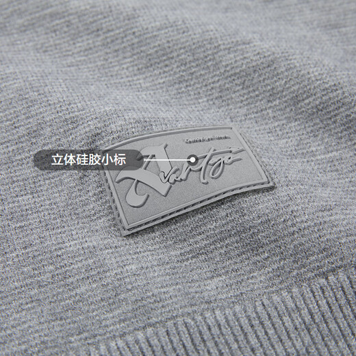 Heilan House double collar sweater men's light business fashion series sweater winter men HNTHW3Y009A black 8A XL 180/96A recommended 151~164Jin Jin equals 0.5 kg