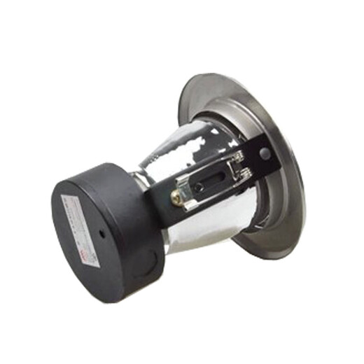 Altmodische Downlight-Schale, eingebettete Lampe, E27-Schraublampenfassung, verdeckte LED-Deckenleuchte, 2,5 Zoll, 3 Zoll, 4 Zoll, 5 Zoll, 4 Zoll, weißes Rand-Downlight