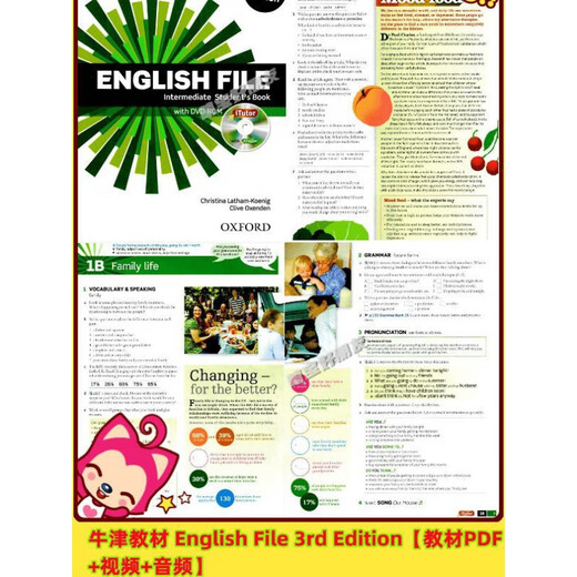 MB1593 Oxford Textbook English File 3rd Edition Textbook PDF+Video+Audio English File 3rd Full Set