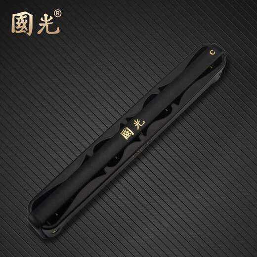 Guoguang 24-Loch-Guozhi Meng spielt Matte Mundharmonica Polyphonischer Akzent Erwachsener Leistungsinstrument 24-Loch-Matt [Polyphonische schwarze C-Melodie]