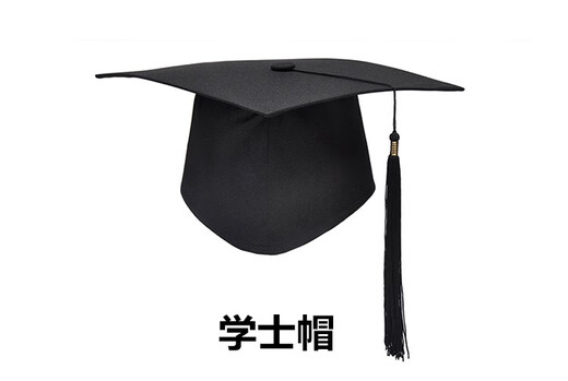 雪澈18岁成人礼帽定制学士帽毕业典礼帽学位帽硕士帽博士帽成人礼帽子 升级塑料板-学士帽 可调节
