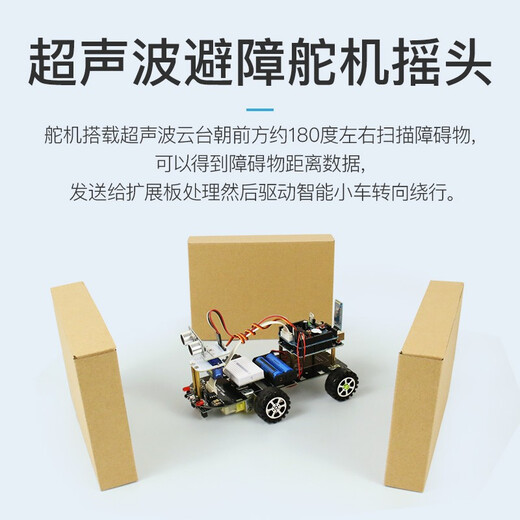 Chuanglebo STM32 Smart Car STM32F103RCT6 ROBOT KIT -Verfolgung Hindernisvermeidung Fernbedienung Bluetooth Car Package drei