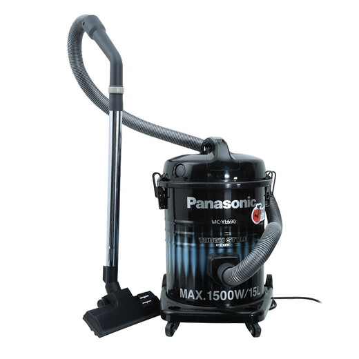 Clean à aspirateur panasonique pour aspirateur à vide maison à main serrée à haute puissance Machine de nettoyage commerciale collecteur de poussière multiple filtration forte aspiration [15L] MC-yl690