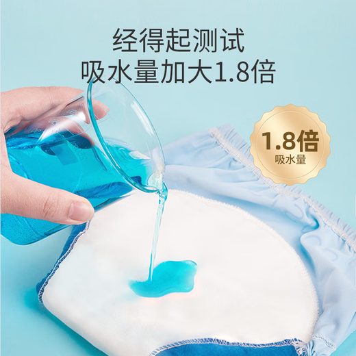 Beigu Beigu Baby Windeln reine Baumwollwaschableer und Frauen Traininghosen für Neugeborene Gaze Windeln verlassen Windeln in der Toilette 6A Grad Antibakterielles Frosch Knight 2 Packs (geeignet für 6-15 Monate) 16-24 Jin [Jin gleich 0,5 kg]