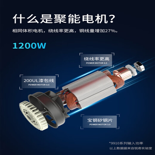 锐奇（KEN）角磨机9710大功率切割机磨光机多功能家用工业手磨打 [1200W侧开关]9910重载细手柄
