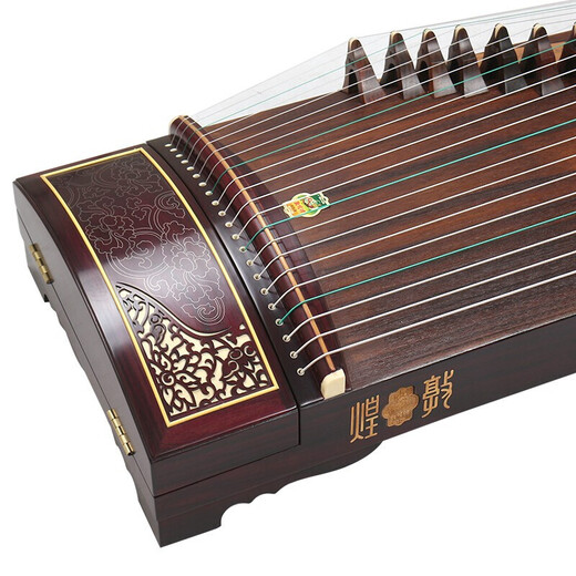 Dunhuang brand guzheng 698 series adult high-end performance rated Guzheng Shanghai National Musical Instruments Factory 1 698 JM Flowers Like a Dream