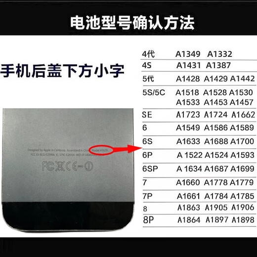 Aseblarm [brand original] is suitable for 6 Apple 5s battery iphone4s/SE/4/5 generation 8P6sSE2 large capacity 7 Apple 8plus battery (2691 mA) pure