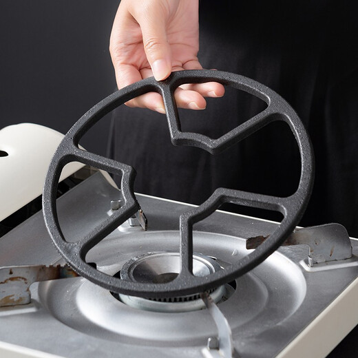 Onlycook gas stove bracket anti-slip cassette stove pot rack gas stove rack milk pot small pot gas stove rack bracket storage rack classic cast iron stove rack/1 piece