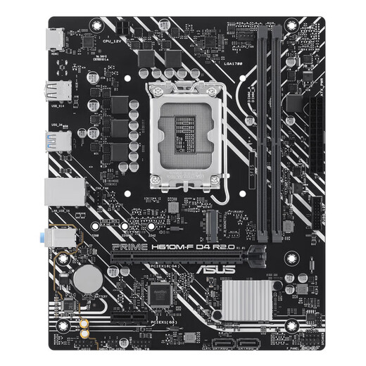 Asus (ASUS) 12th generation CPU motherboard i5 12400f 12490f 12600kf loose chip box board U set H610M-F DDR4 i5-12400F loose chip [three years of store insurance]