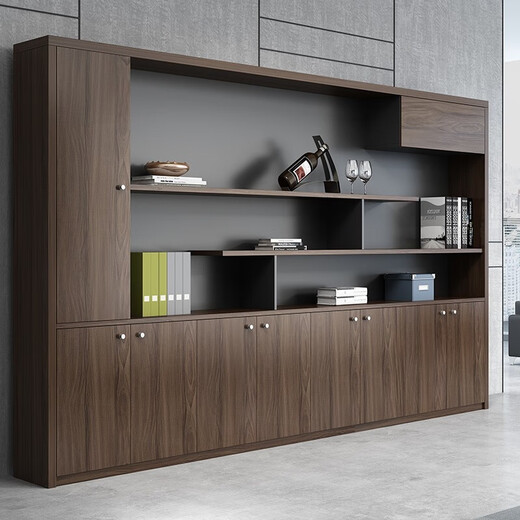 Mu Zhexi's boss table is simple, modern and elegant, office desk and chair, fashionable president's table, 1.6m boss table + boss chair