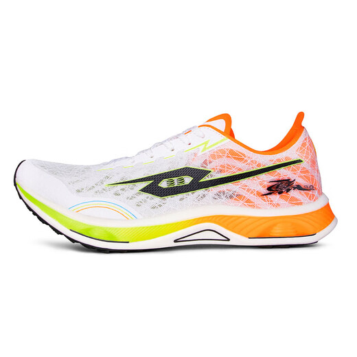 Tanshezhe Catshooter -Sneaker Männer schwarzes Pferd 3.0 Full Palm Carbon Board Laufschuhe Sommer Neues Mesh Atmungsfreie Trainingschuhe weiß und orange [Vorgeschlagen, eine größere Größe zu nehmen] 41