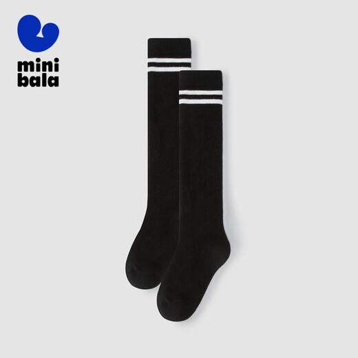 Mini Bala 2 pairs of boys and girls college style over-the-knee socks children's summer thin breathable socks