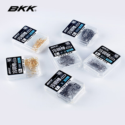 BKK4S Large Packaging Golden Haixi Barbed Fish Hook Crucian Carp