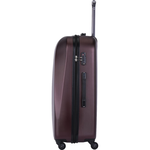 SUISSEWIN trolley case password lock PC material boarding case light-sound caster suitcase business travel dual-use suitcase SN6104 red 20 inches-enjoy priority delivery when placing additional orders