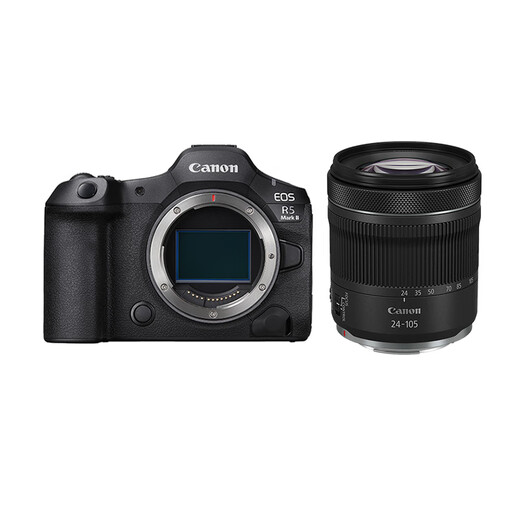 Canon r5 second generation full-frame professional mirrorless camera EOS R5 Mark II 8K video professional camera vlog shooting r52 flagship digital camera R5 second generation stand-alone + RF24-105STM disassembly lens Package three Advanced professional including high-end UV and other professional accessories