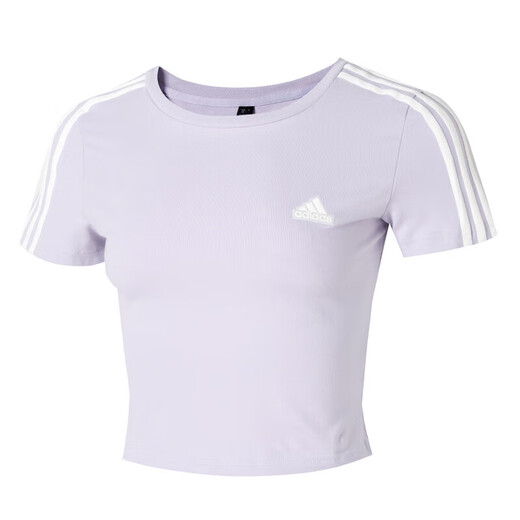 Adidas offizielle T-Shirt-Frauenkleidung, Frühling neuer Sport-Kurzstil, modische, lässige, schlanke und komfortable, atmungsaktive runde Hals und kurze Ärmel für Frauen, Ji9794/schlug vor, eine größere Größe zu haben. Xs