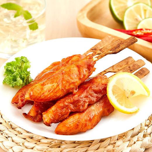 CP Zhengda Food Sichuan Chicken Fillet 2Jin Jin is equal to 0.5kg Frozen Fried Chicken Skewers Chicken Fillet Semi-finished Air Fryer Ingredients