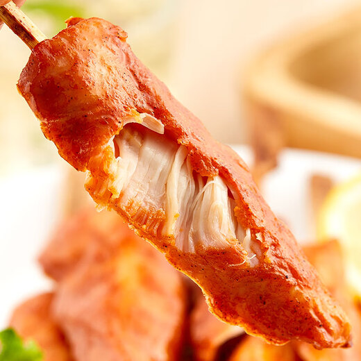 CP Zhengda Food Sichuan Chicken Fillet 2Jin Jin is equal to 0.5kg Frozen Fried Chicken Skewers Chicken Fillet Semi-finished Air Fryer Ingredients