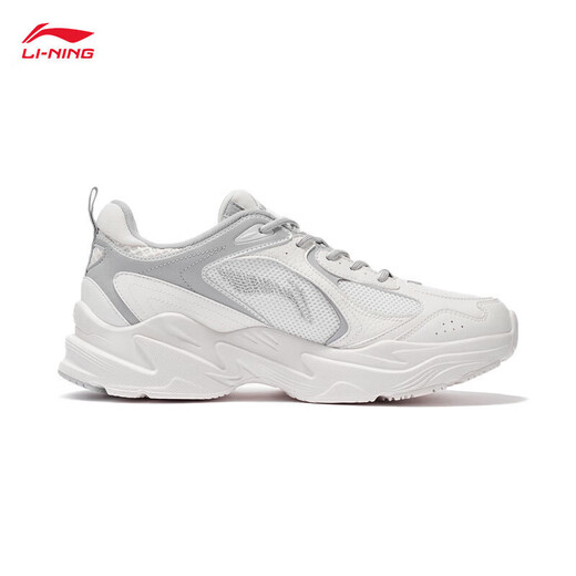 Li Ning running shoes mesh breathable retro dad shoes men's cloud technology flick thick-soled sports shoes ARLS013