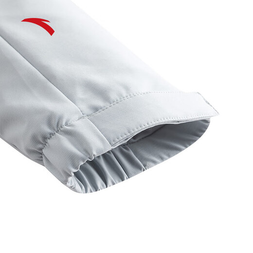 ANTA KT Sports Jacket Men's Winter Windproof Hooded Windbreaker Woven Jacket Top 152441602N Cloud Gray-4 L