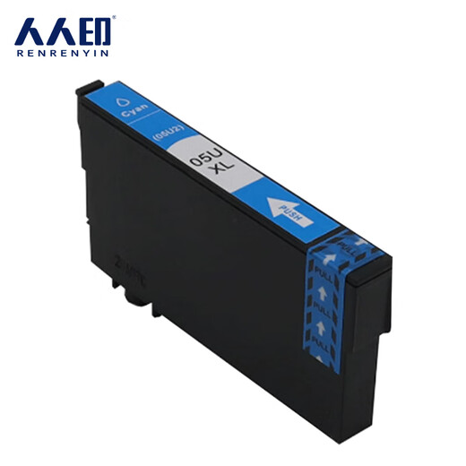 人人印T05U适用爱普生WF-4838 WF-7848 WF-7318 epson打印机墨盒水 黑色墨盒~