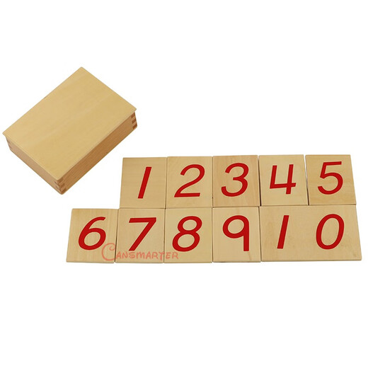 CANSMARTER MONTESSORI AIDES D'ENSEIGNEUR ROUGES ET BLEU