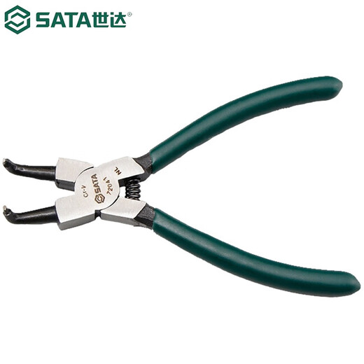 SATA 72041 German style curved circlip pliers for holes 5