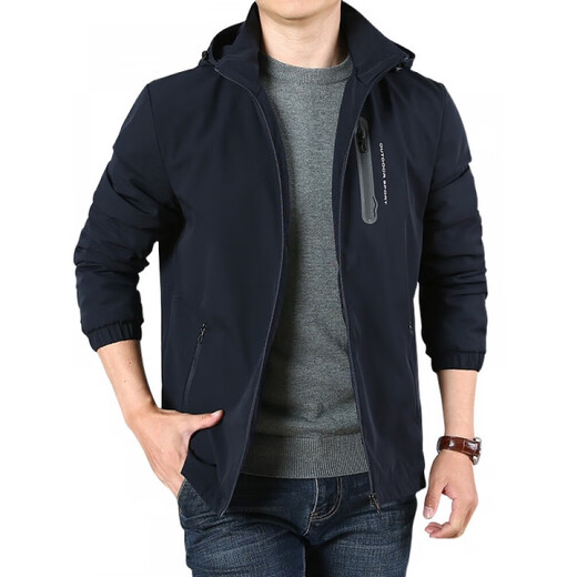 Hengyuanxiang high-end men's kpb velvet jacket men's autumn and winter jacket men's winter business casual men's A9895 gray L 175Specifications (135Jin Jin is equal to about 0.5 kg)