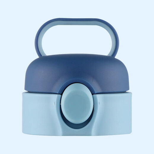 SNOOPY children's thermos cup straw accessories water cup silicone nozzle thermos cup lid cup brush bottle brush straw brush accessories 7031 blue direct drinking lid - thermos cup