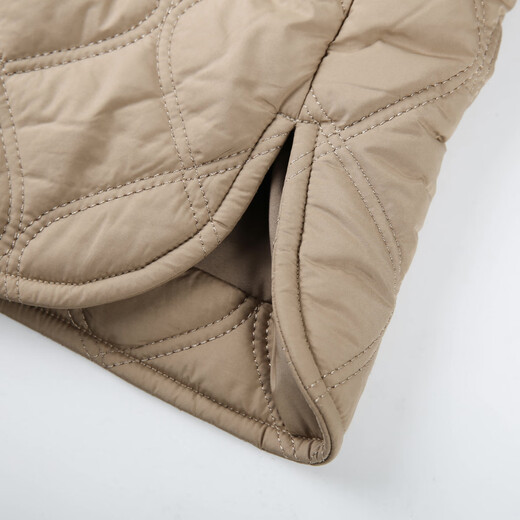 Xianlixiu Calabash Pleated Warm Lock Hooded Cotton Jacket Large Size Women's Versatile Jacket Fat mm Winter New Style 5245 Black 3XL