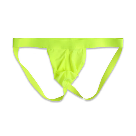 Men's T-string one-piece C-shaped gay underwear small sexy simple plastic double T-string T-pants for men, skin color M