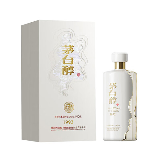茅台（MOUTAI）茅台集团 茅台醇1992 酱香型 53度 500ml 单瓶 新老包装随机