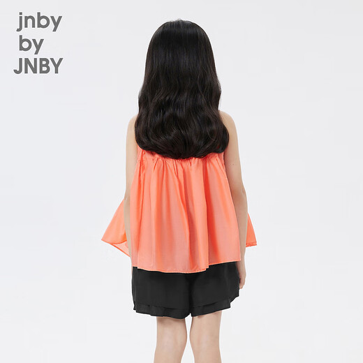 
jnby by JNBY Jiangnan Buyi Children's Clothing Sling Vest Summer Cute Loose Casual Comfortable Breathable Girls Children 1N6013590 679 Powder 110 cm
